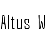 AltusW05-Regular