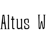 AltusW05-Serif