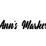 Ann's Marker