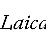 LaicaB-Italic