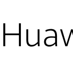 Huawei Sans Light
