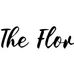 The Florist Handwriting