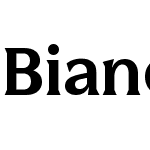 Bianco Serif