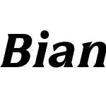 Bianco Serif