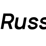 Russisch Sans