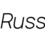 Russisch Sans