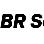 BRSonoma-BlackItalic