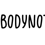 BODYNOTE