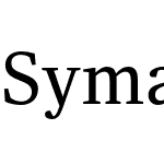 Symantec Serif