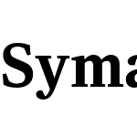 Symantec Serif