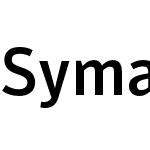 Symantec Sans Medium