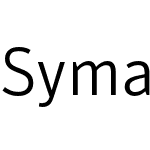 Symantec Sans Light