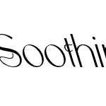 Soothing Reverse Italic