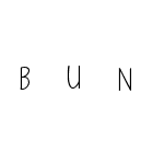 Bunting Font - Triangles Letters