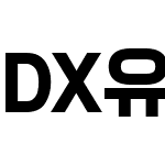 DX유니고딕