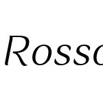 Rossanova Text