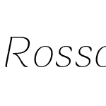 Rossanova Text