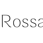 Rossanova Text