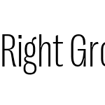 Right Grotesk