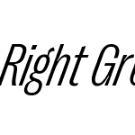 Right Grotesk