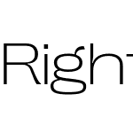 Right Grotesk