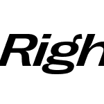 Right Grotesk