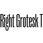 Right Grotesk