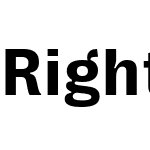 Right Grotesk Small