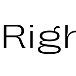 Right Grotesk Small