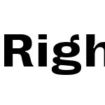 Right Grotesk Small