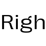 Right Grotesk Small