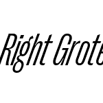 Right Grotesk