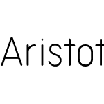 Aristotelica Pro Text Condensed