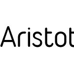 Aristotelica Pro Display Condensed