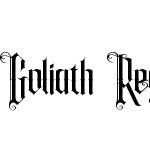 Goliath Regular