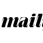 mailyn font