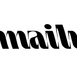 mailyn reverse italic