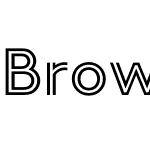 Brown Inline LL