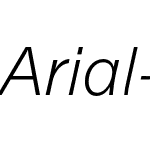 Arial-Grotesk