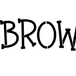 Brownie Stencil