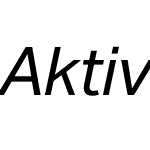 Aktiv Grotesk VF