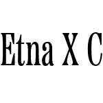 Etna X Condensed