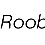Roobert PRO Italic