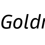 Goldman Sans