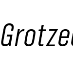 Grotzec Cond