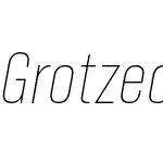 Grotzec Cond