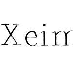 Xeimoniatiki liakada serif