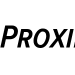 Proxima Nova S Condensed