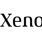 XenoisSerifW01-Medium
