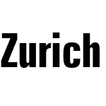 ZurichBTW05-XCondensedBold